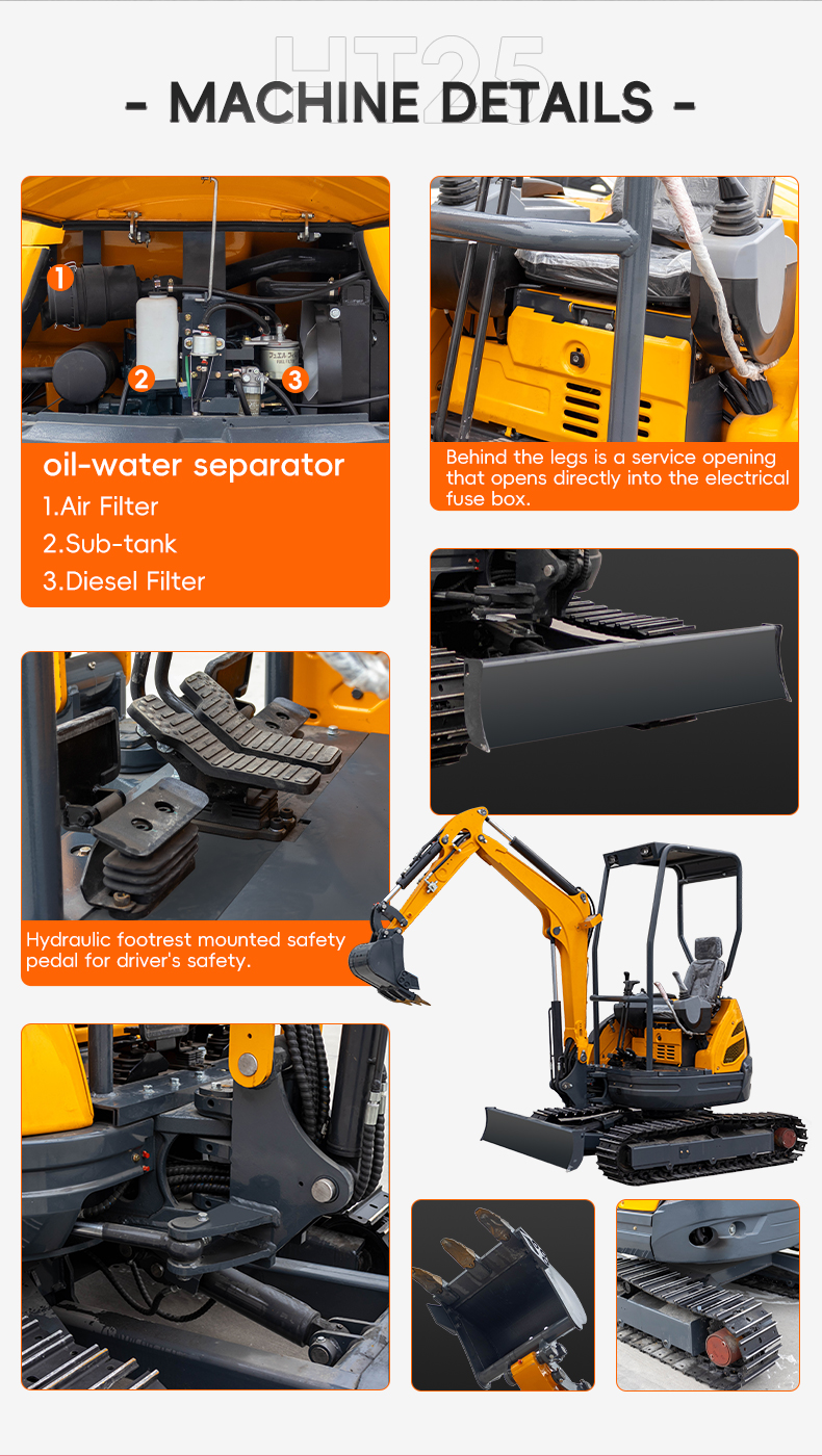 2.5T Mini Excavator 2.5T Mini Excavator.