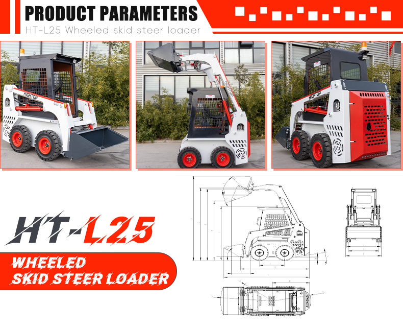 HT-L25 Skid Gulder Loader