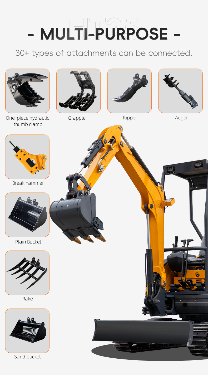 2.5T Mini Excavator 