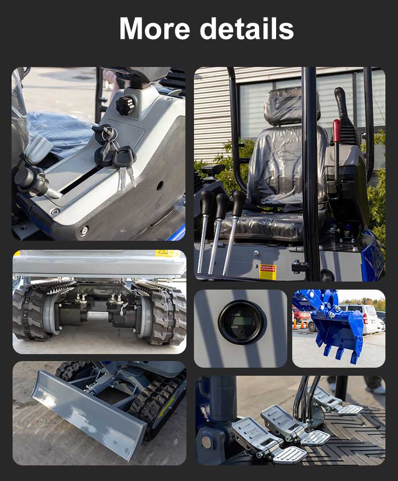 HT12P Mini Экскаватор 