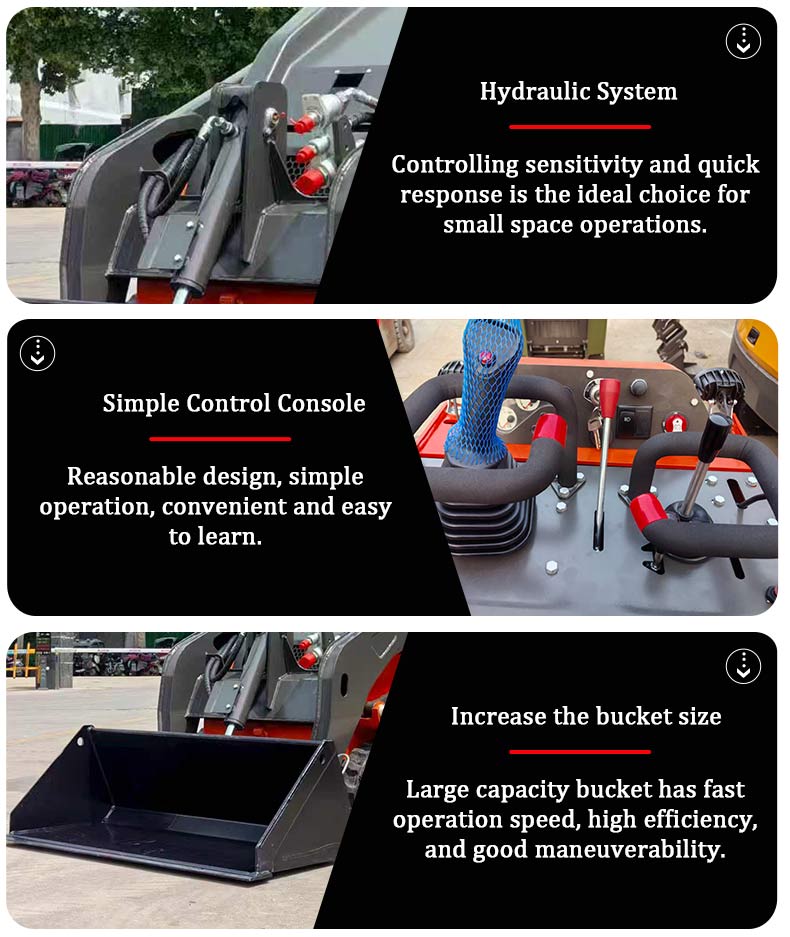  Мини-погрузчик HT1000