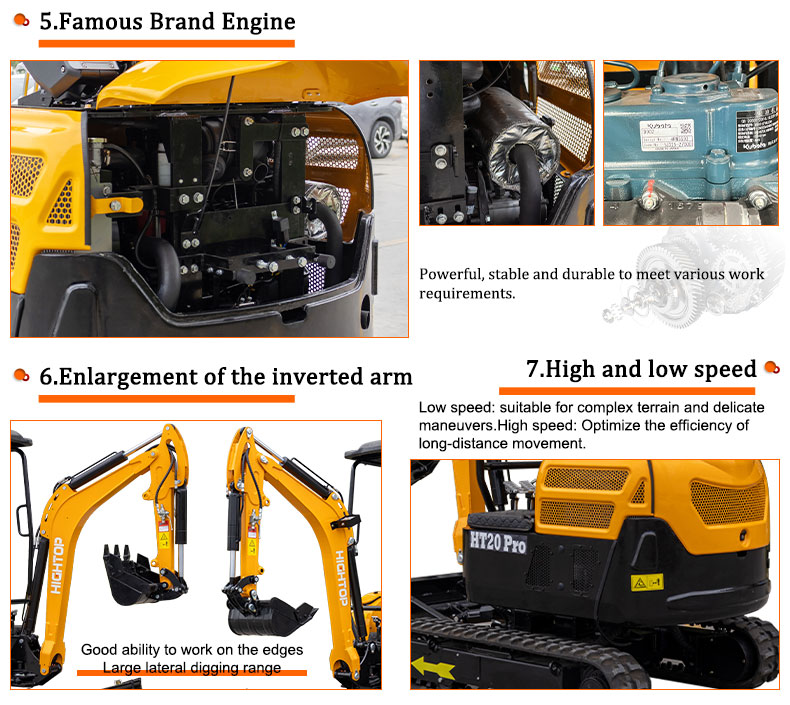 HT20Pro Mini Excavator 