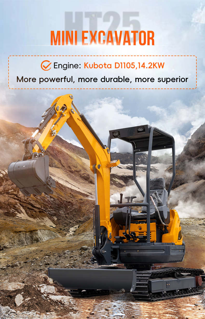 2.5T Mini Excavator 