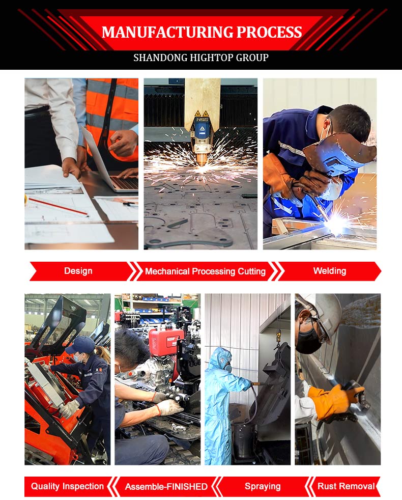  Мини-погрузчик HT1000