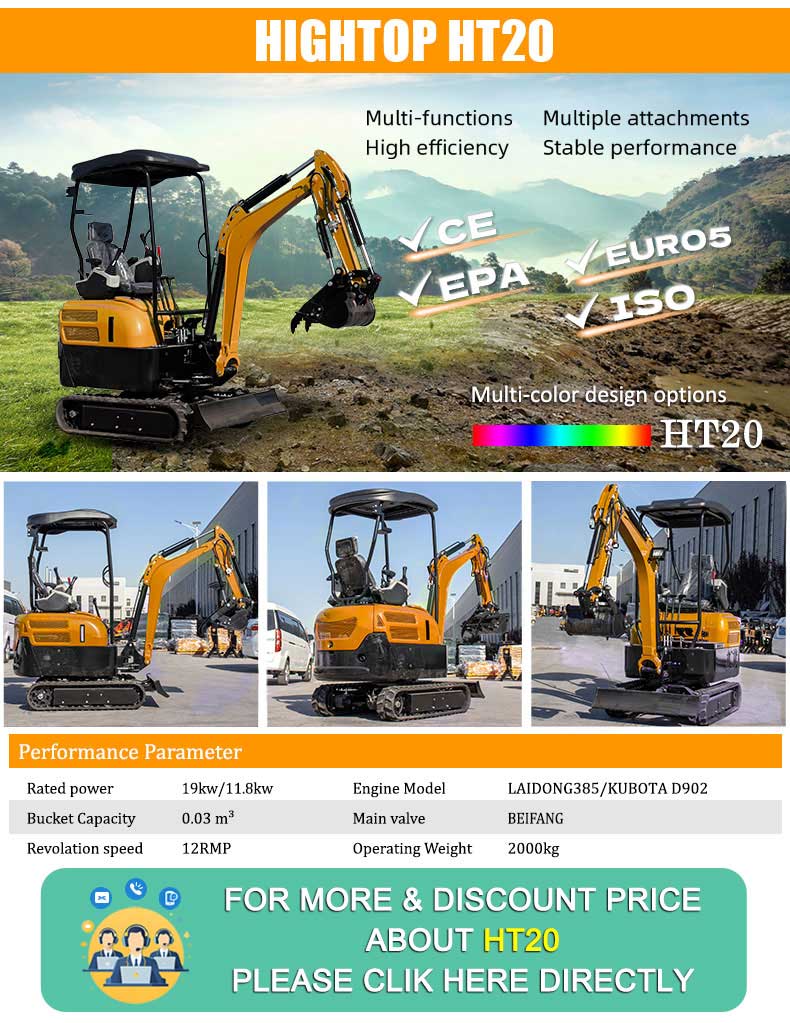 HT20Pro Mini Excavator 