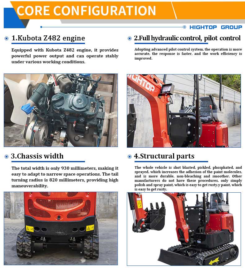 Excavator HT12G Mini Excavator 